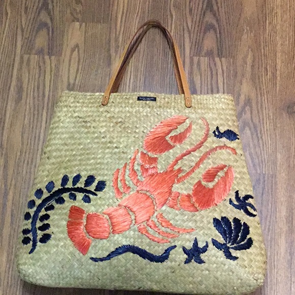 kate spade Handbags - Kate Spade new lobster straw bag